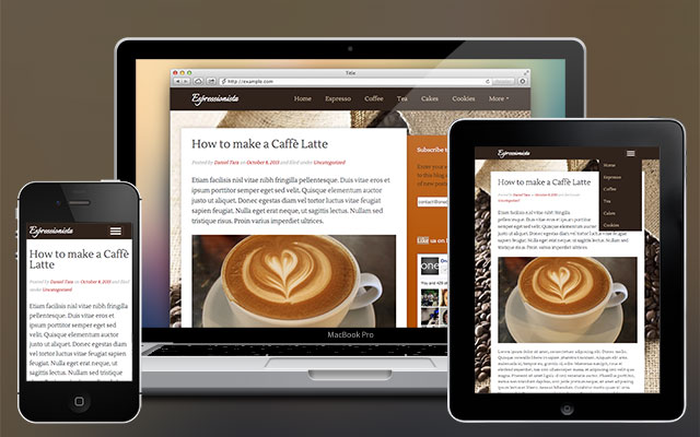 Espressionista Free WordPress Theme