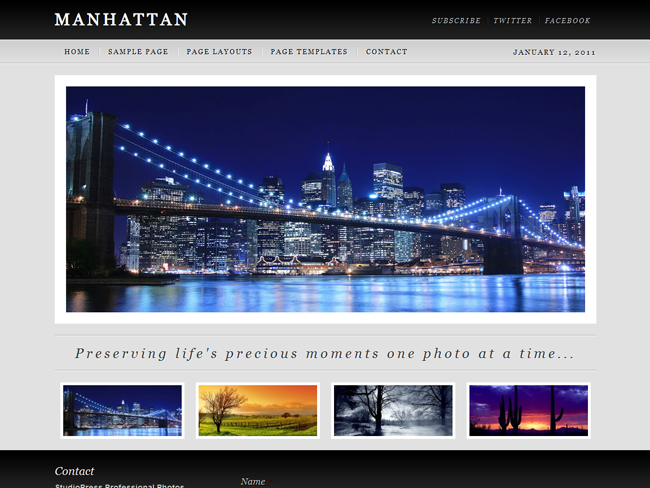 Manhattan Child Theme