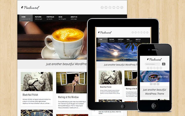 Pinboard Free WordPress Theme Pinboard Free WordPress Theme