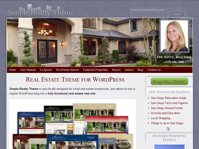 Simple Realty Child Theme
